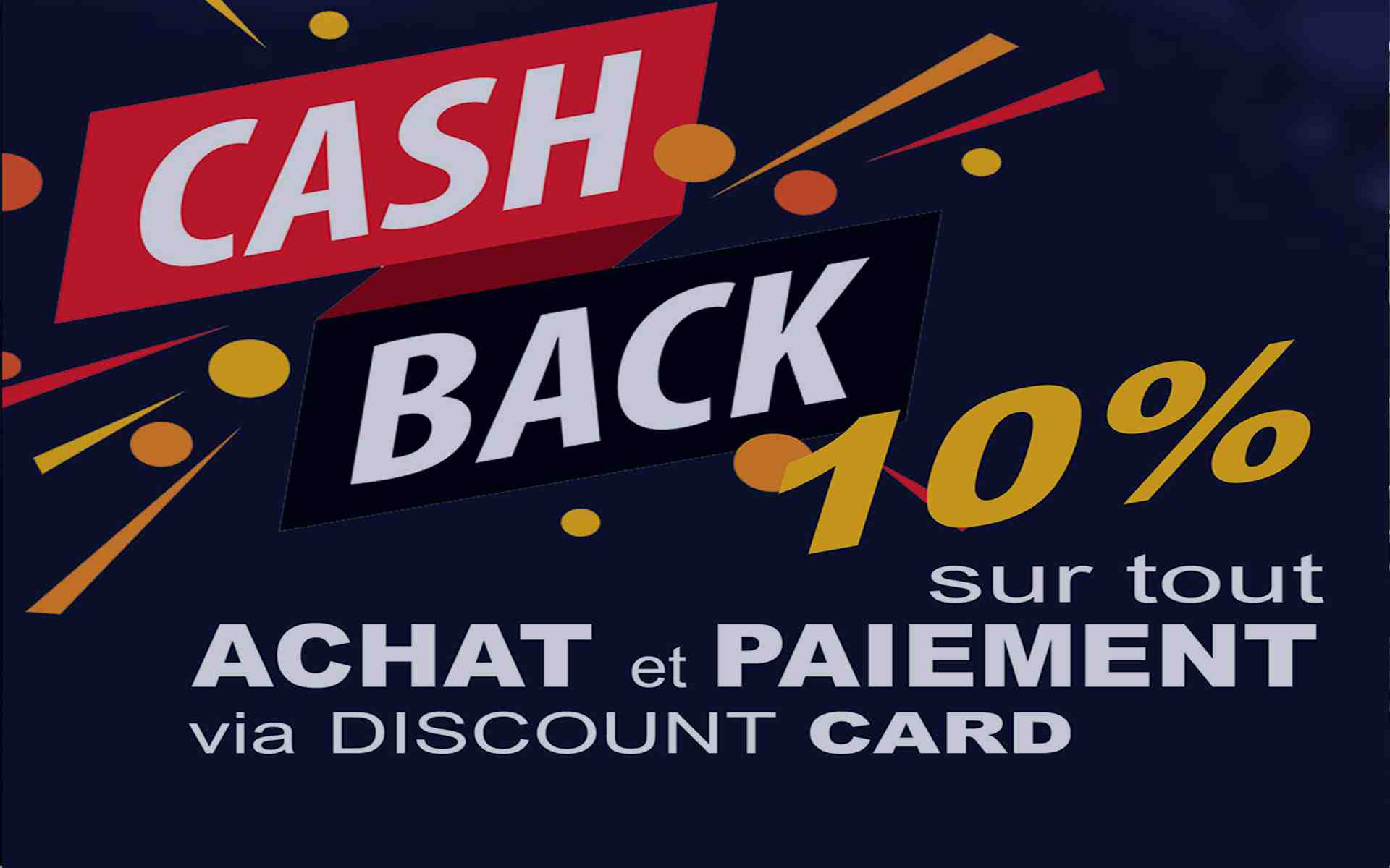 Paiement cash back